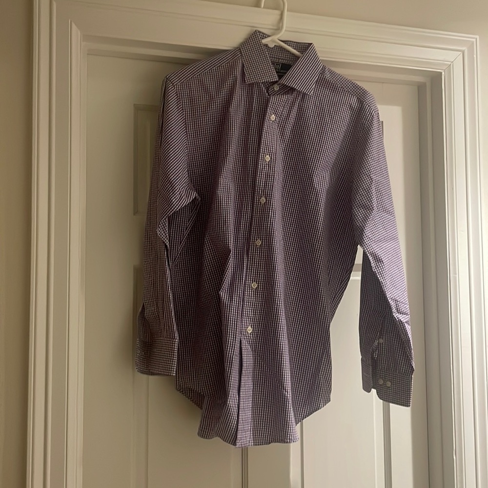 Men’s Ralph Lauren Purple Gingham Button Down